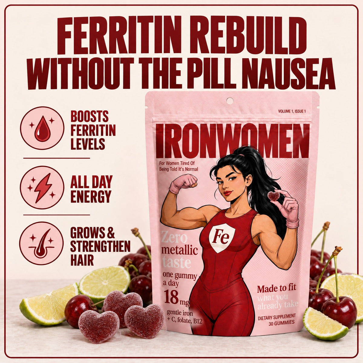 Ferritin Rebuild Gummies