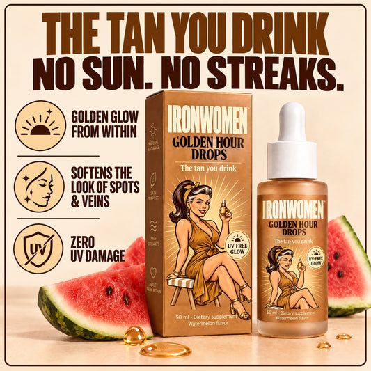 Golden Hour Drops, the tan you drink
