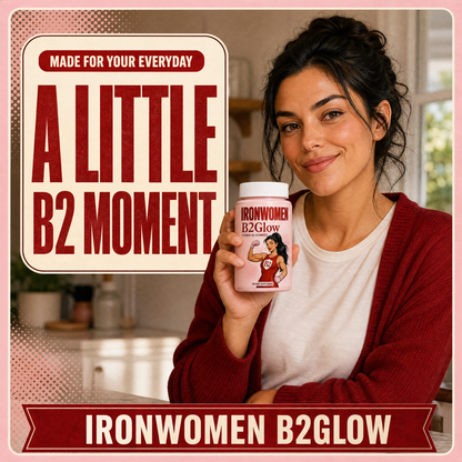 IronWomen B2Glow Vitamin B2 Gummies — lifestyle