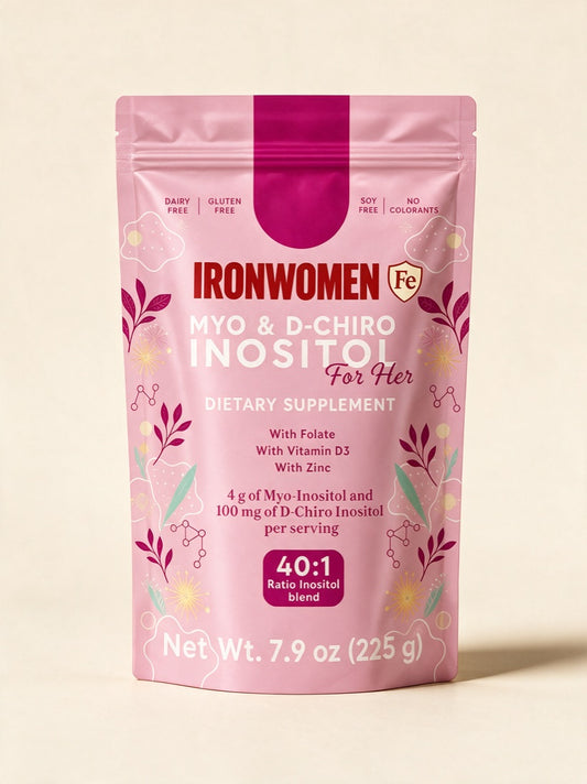 IronWomen Myo & D-Chiro Inositol For Her
