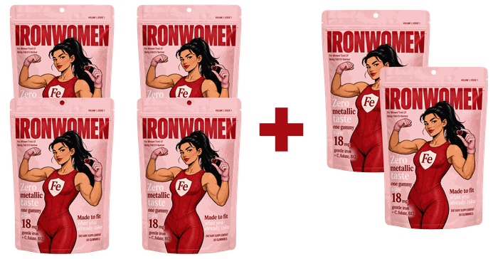 6 pouches: buy 4, get 2 free