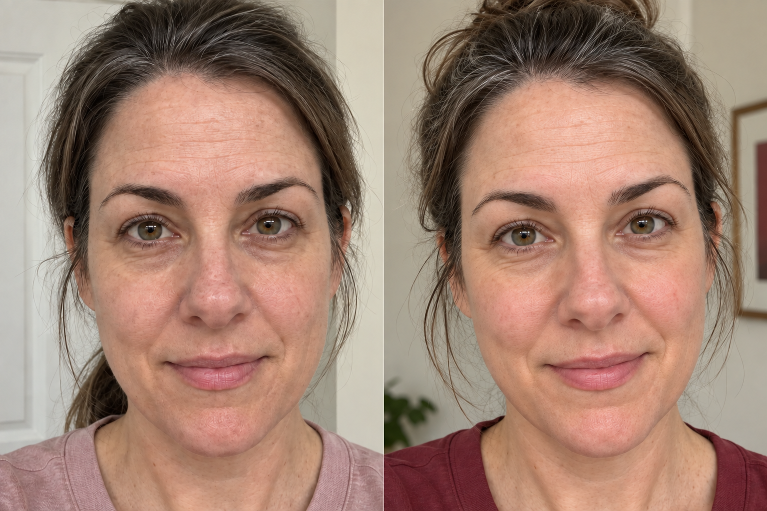 AI-generated skin illustration — Before